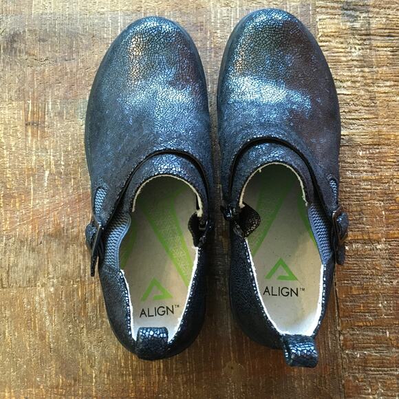 NWOT Nurse Mates Align Arya Nursing Shoe Clog Moonlight Navy Blue Womens 6.5 - Picture 6 of 8